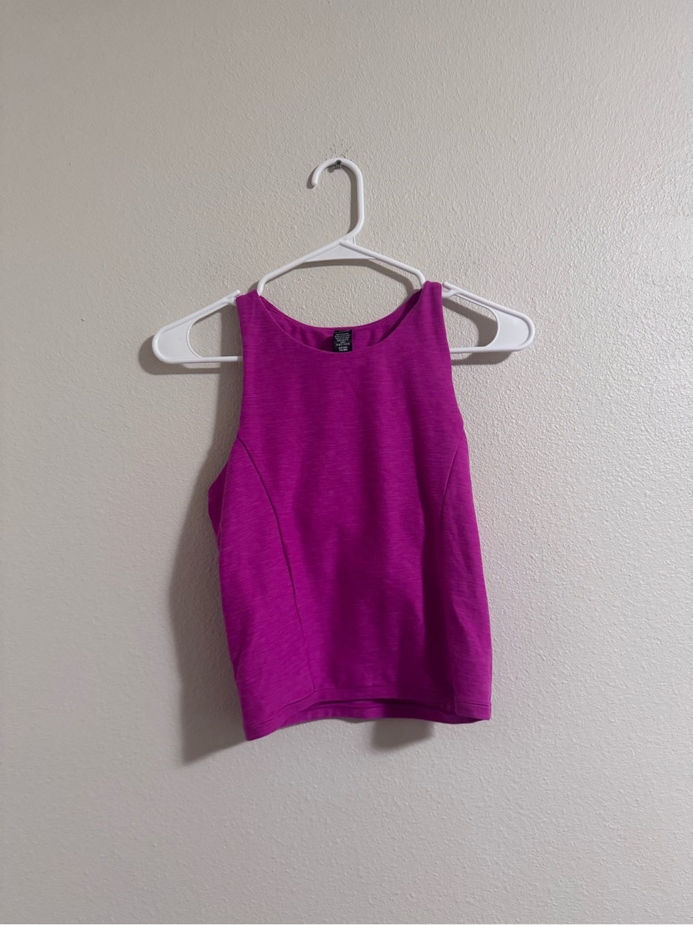 Victoria's Secret Magenta High-Neck Tank Top